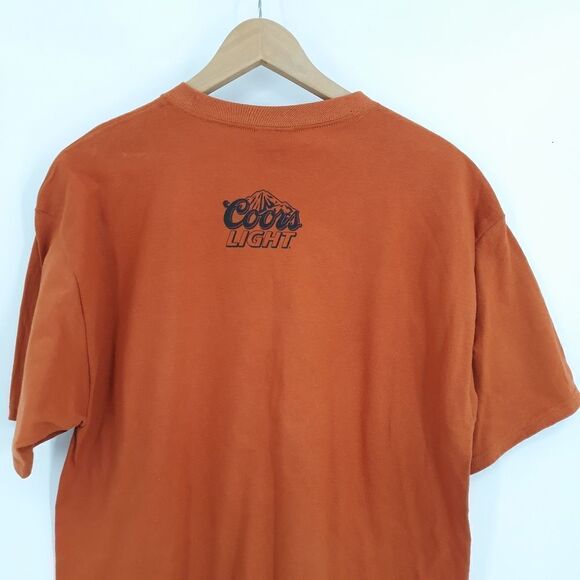 Vintage 90's Phoenix Suns T-shirt Flame Emblem Coors Light Logo Short Sleeve - Picture 7 of 11